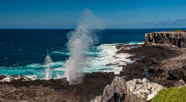 Geyser marin, ile espanola, galapagos