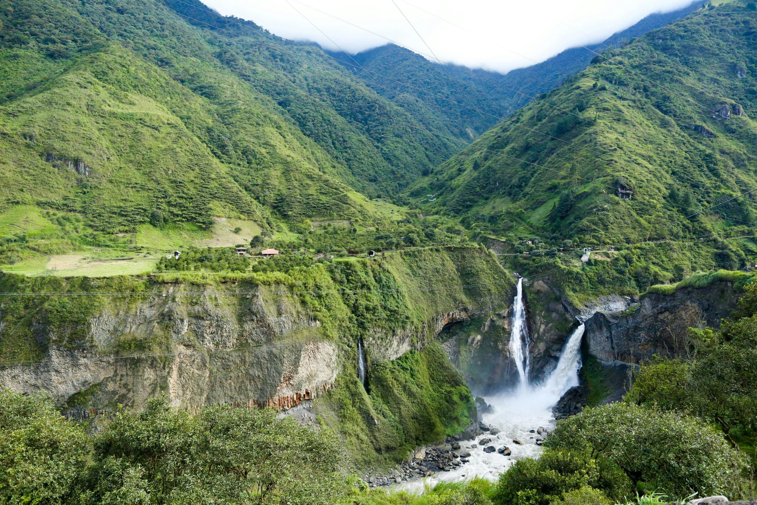 Banos et ses cascades, quand partir en equateur