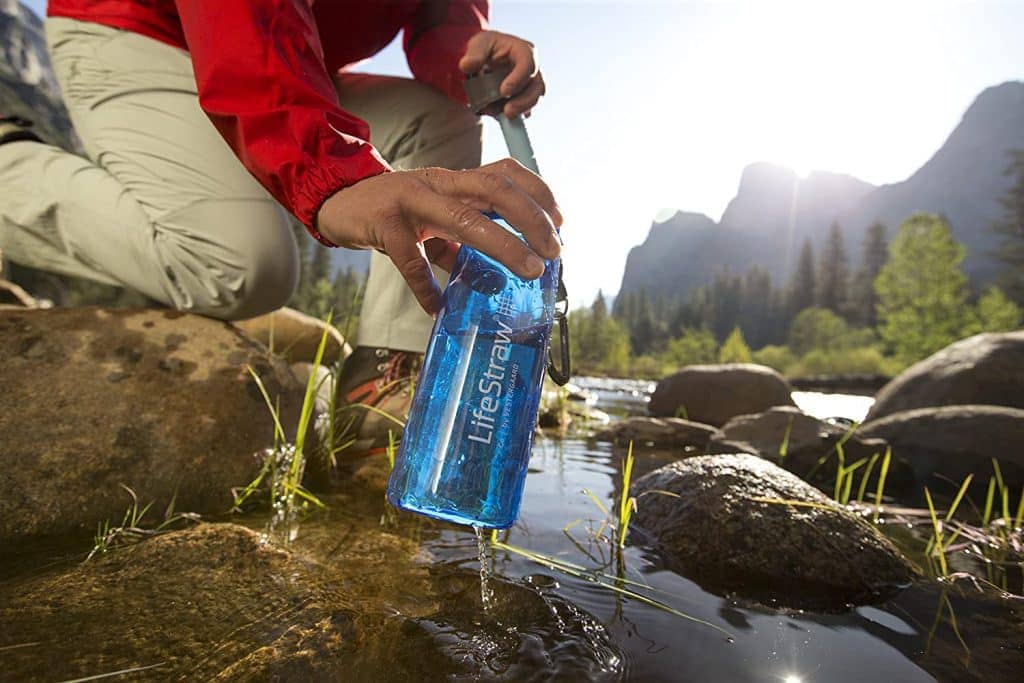 lifestraw go gourde filtrante)