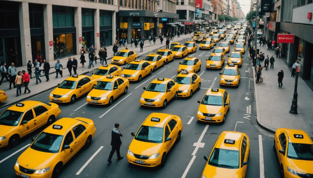 Le rôle essentiel des taxis dans l'évolution des transports urbains modernes